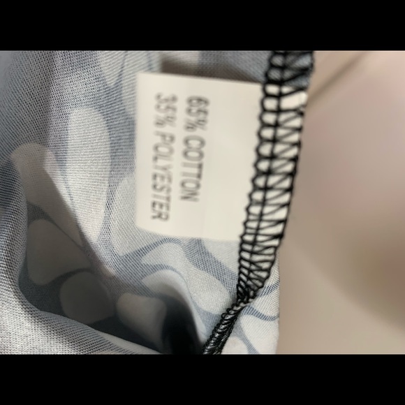 Long black and white dress - Picture 2 of 6